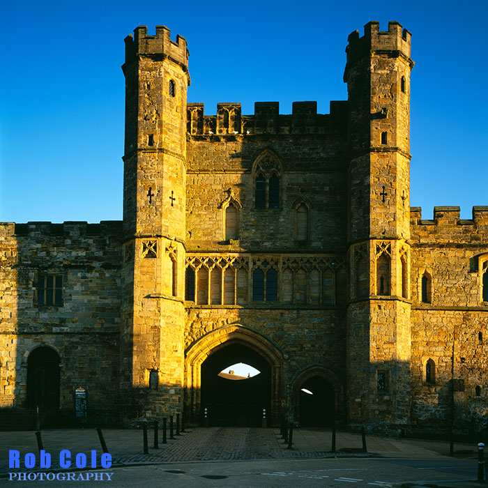The gatehouse of Battle Abbey