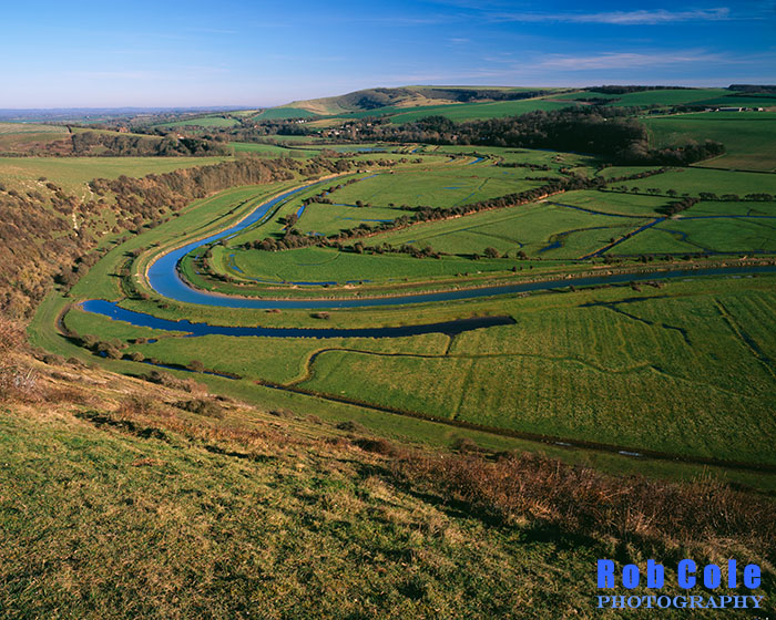 A view of the Cuckmere valley from Frog Firle