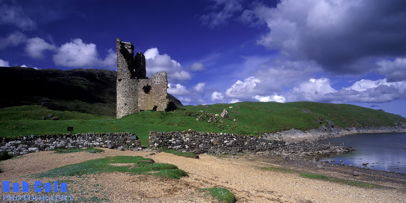 Advreck castle on a spring morning