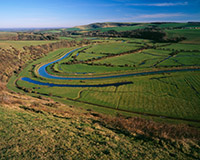 A view of the Cuckmere valley from Frog Firle