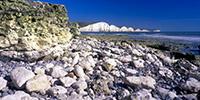A view of the Seven Sisters across Cuckmere Haven
